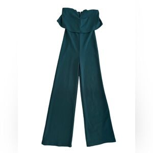 LULUS | Green Strapless Jumpsuit